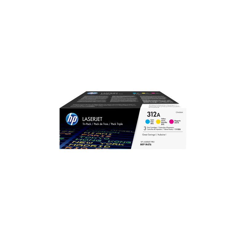 HP 312A TONER HP312A TRICOLOR (CF440AM)