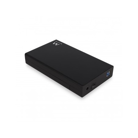 Ewent EW7056 caja para disco duro externo 3.5" Caja de disco duro (HDD) Negro