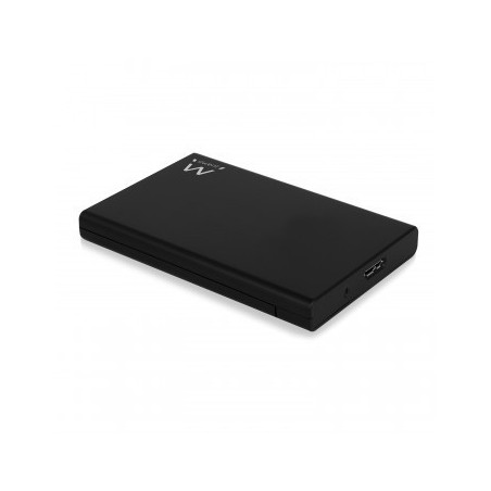 EWENT CARCASA HD 2.5" USB 3.1. SIN TORNILLOS. NEGRO (EW7044)