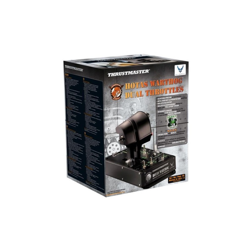 Thrustmaster HOTAS Warthog Dual Throttles Negro USB Simulador de Vuelo PC