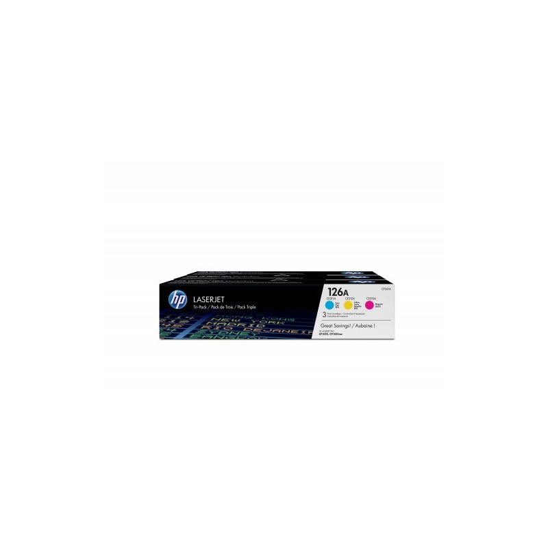 HP 126A TONER HP126A TRICOLOR (CF341A)