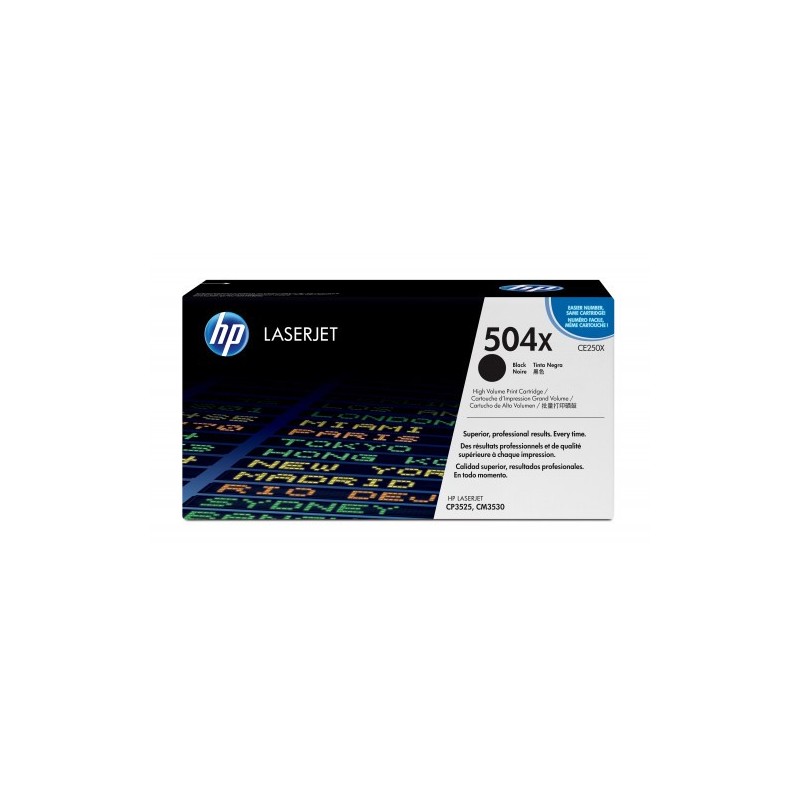 HP 504X TONER HP504X NEGRO (CE250X)