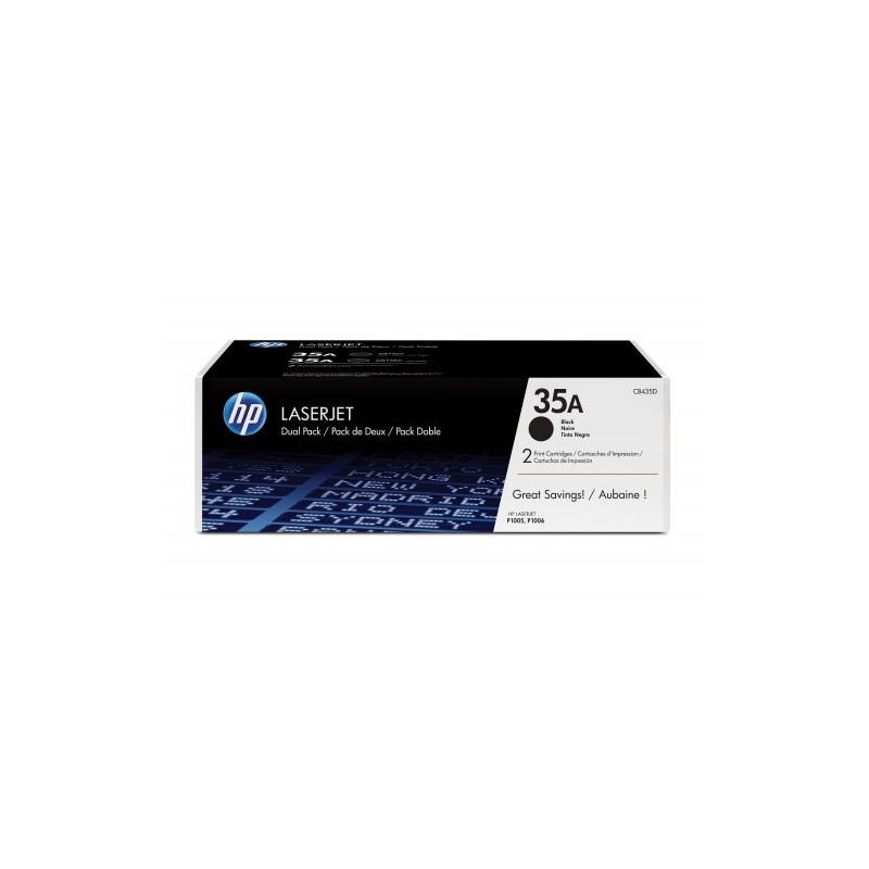 HP 35A TONER HP35A NEGRO (CB435AD)