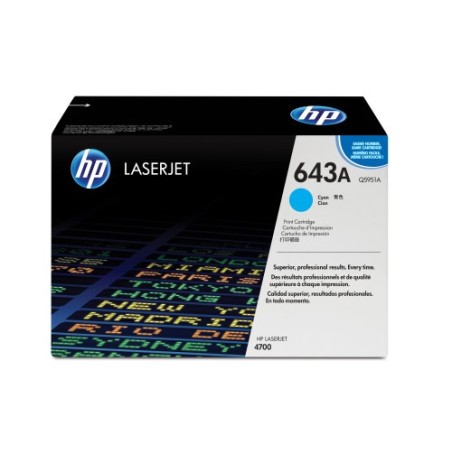 HP 643A TONER HP643A CIAN (Q5951A)