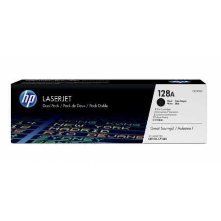 HP 128A TONER HP128A NEGRO (CE320AD)