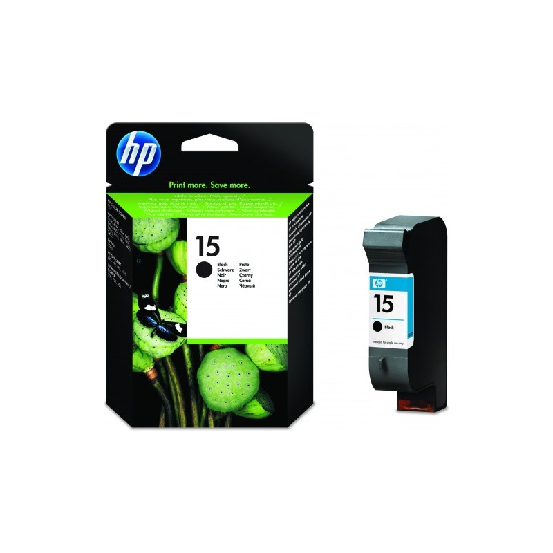 HP 15 CARTUCHO DE TINTA HP15 NEGRO (C6615DE)