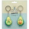 SET DE 2 LLAVEROS PARA AMIGAS QUE ENCAJAN MR. WONDERFUL WOA09094ES