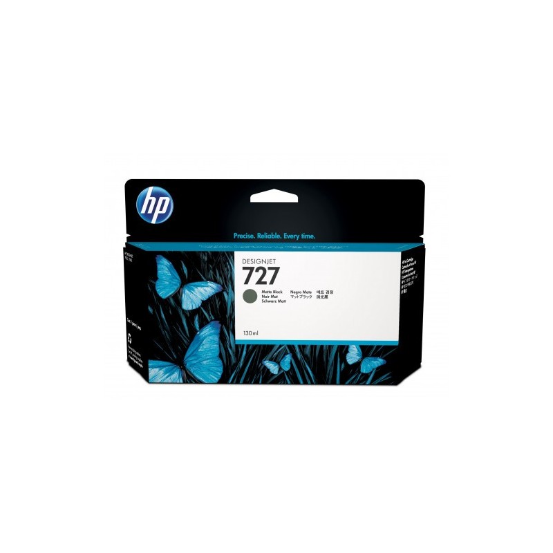 HP Cartucho de tinta DesignJet 727 negro mate de 130 ml