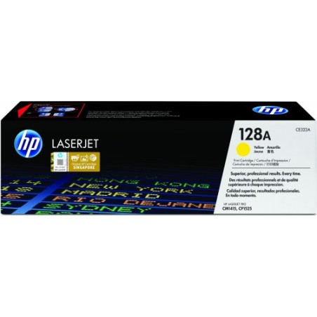 HP 128A TONER HP128A AMARILLO (CE322A)