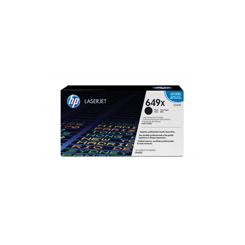 HP 649X TONER HP649X NEGRO (CE260X)