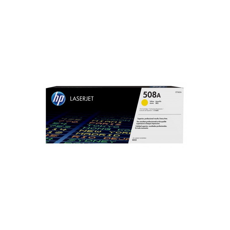 HP 508A TONER HP508A AMARILLO (CF362A)