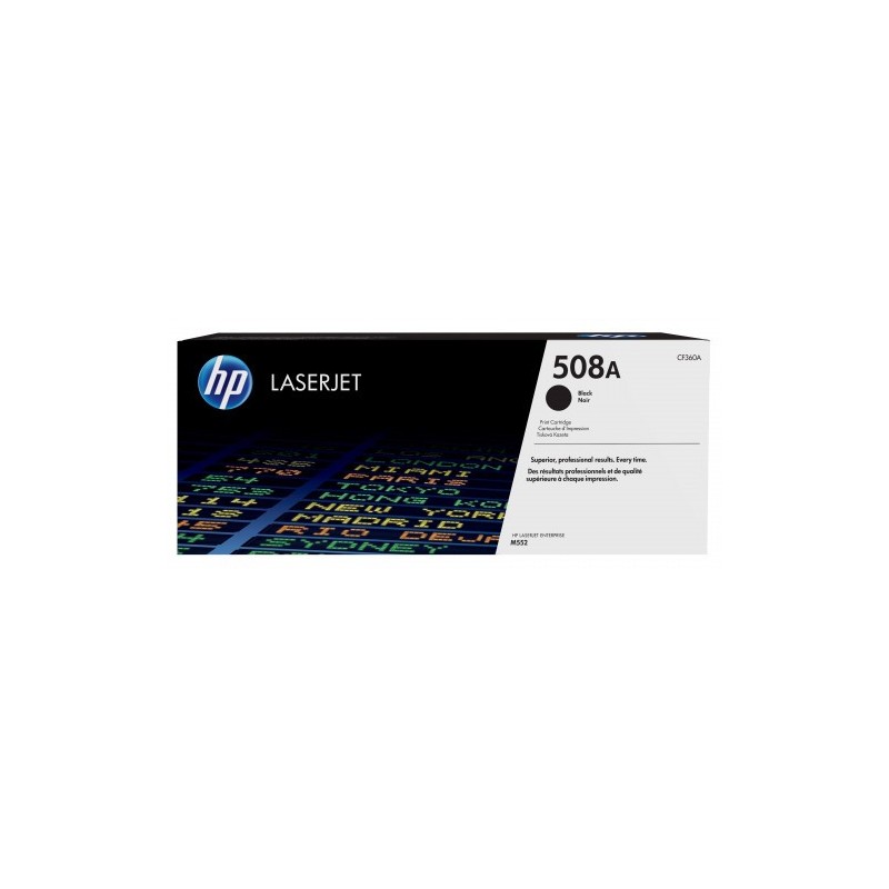 HP 508A TONER HP508A NEGRO (CF360A)
