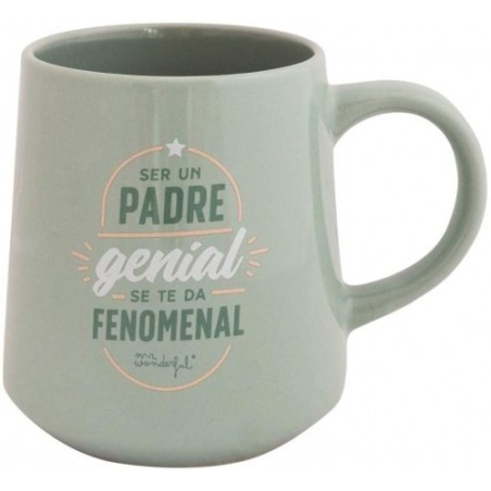 TAZA - SER UN PADRE GENIAL SE TE DA FENOMENAL MR. WONDERFUL WOA10134ES