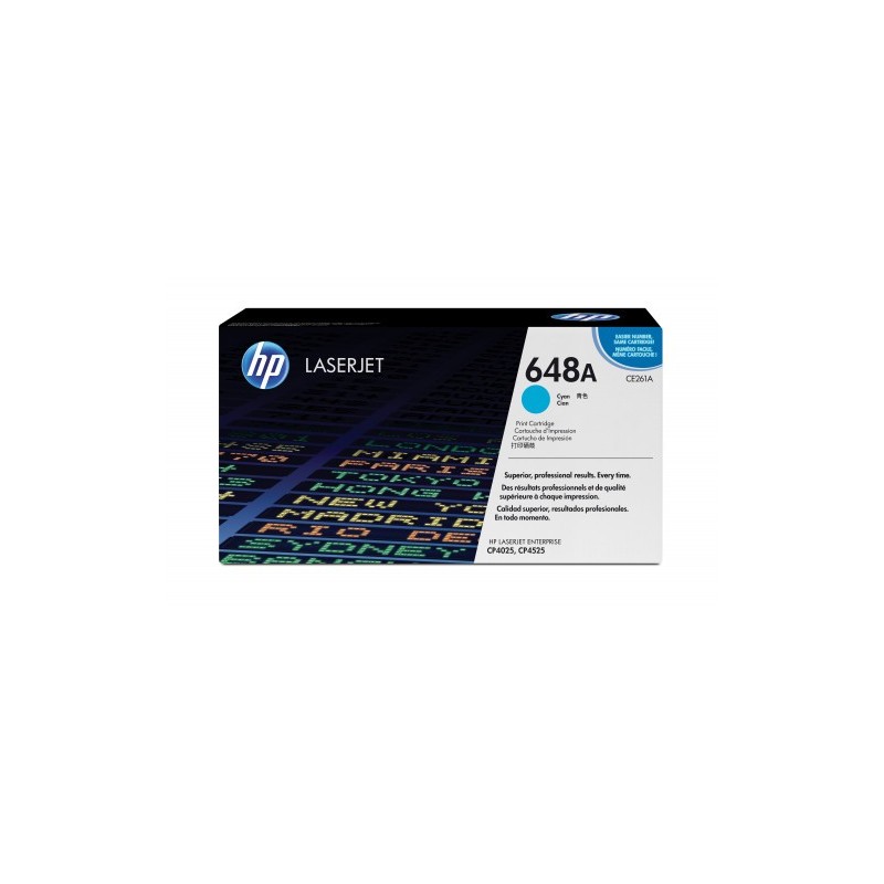 HP 648A TONER HP648A CIAN (CE261A)