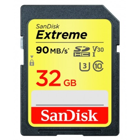 SanDisk Extreme memoria flash 32 GB SDHC UHS-I Clase 10
