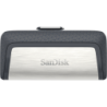 SanDisk Ultra Dual Drive USB Type-C unidad flash USB 32 GB USB Type-A / USB Type-C 3.2 Gen 1 (3.1 Gen 1) Negro, Plata