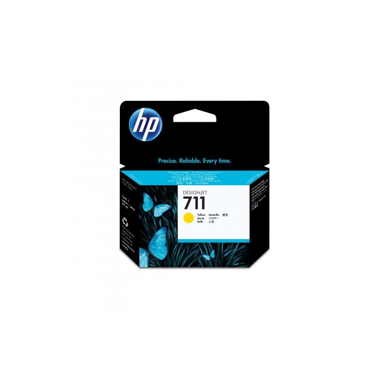 HP 711 CARTUCHO DE TINTA HP711 AMARILLO (CZ132A)