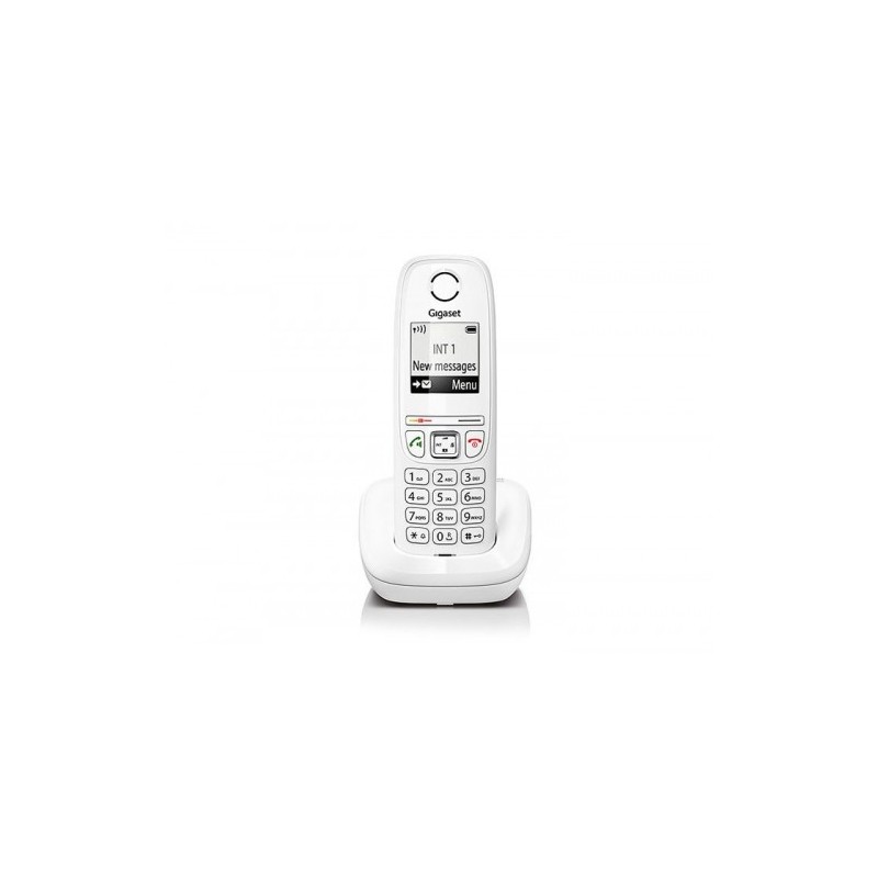 Gigaset AS405 Teléfono DECT Blanco Identificador de llamadas