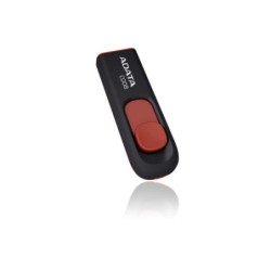 USB A-DATA 16GB (C008) BLACK/RED (AC008-16G-RKD)
