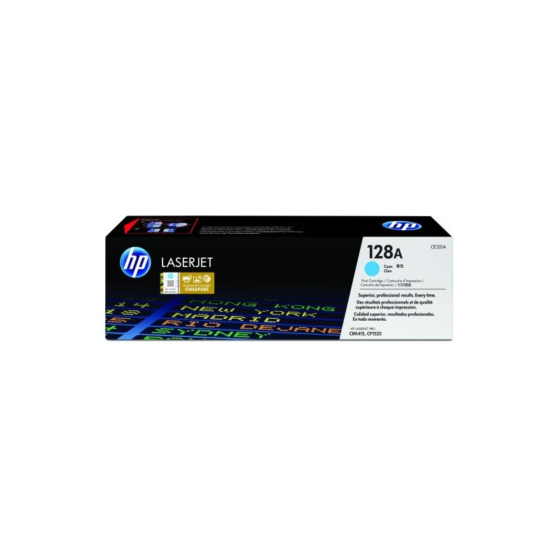 HP 128A TONER HP128A CIAN (CE321A)