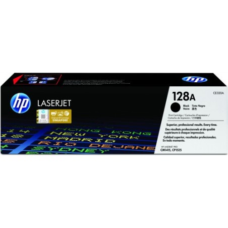HP 128A TONER HP128A NEGRO (CE320A)
