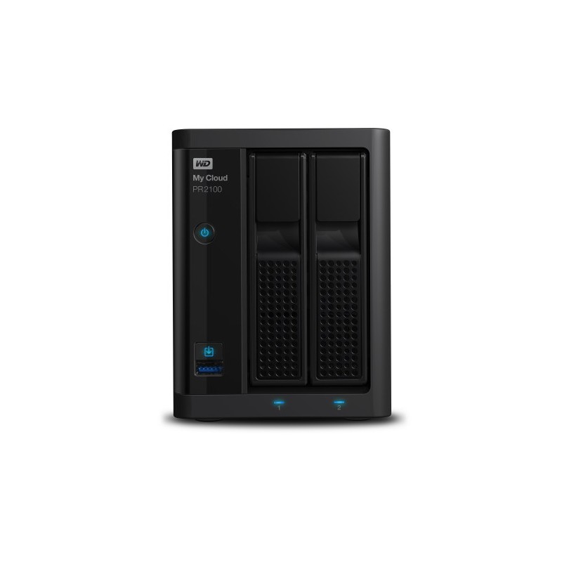 Western Digital My Cloud PR2100 NAS Escritorio Ethernet Negro N3710