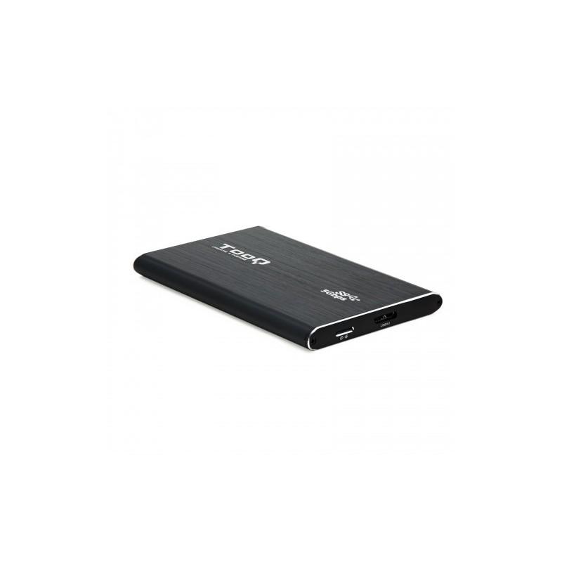 TooQ TQE-2529B caja para disco duro externo Carcasa de disco duro/SSD Negro 2.5"