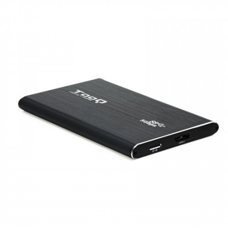 TooQ TQE-2529B caja para disco duro externo Carcasa de disco duro/SSD Negro 2.5"