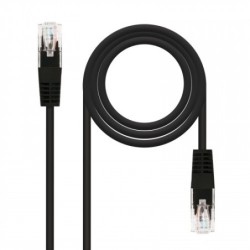 Nanocable 10.20.0401-BK cable de red 1 m Cat6e U/UTP (UTP) Negro
