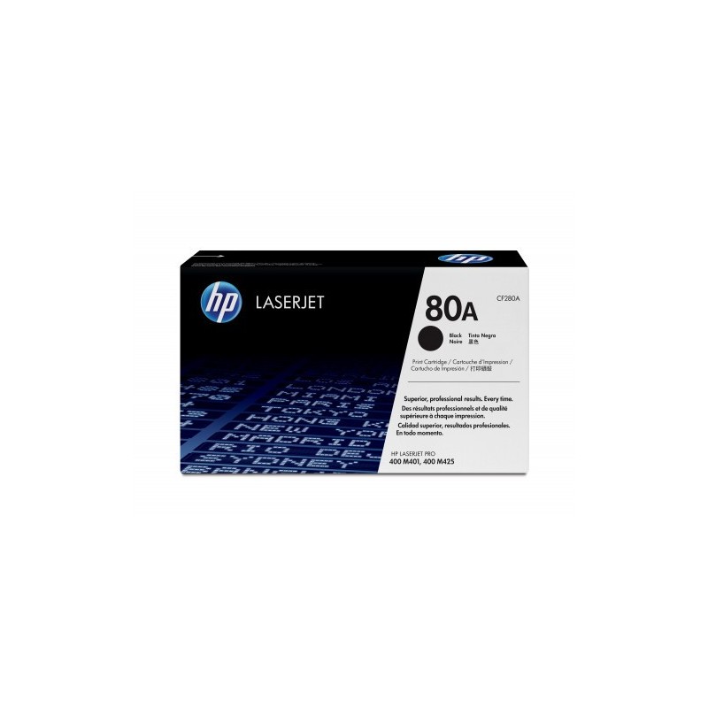 HP 80A TONER HP80A NEGRO (CF280A)