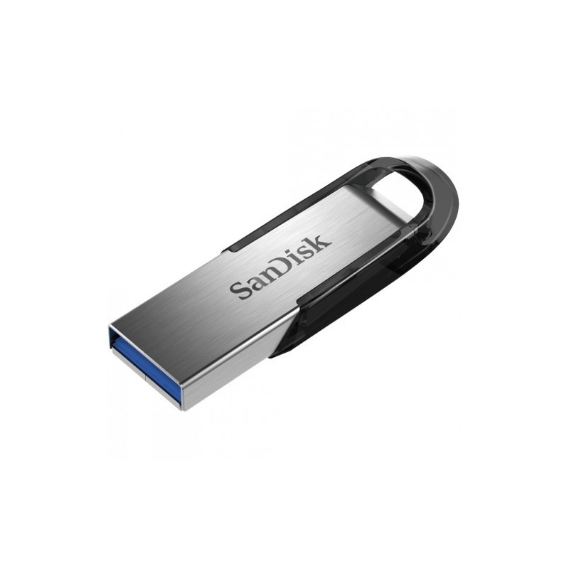 SanDisk Ultra Flair unidad flash USB 32 GB USB tipo A 3.0 Negro, Acero inoxidable