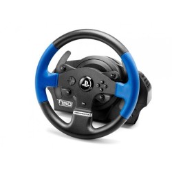 Thrustmaster T150 Force Feedback Negro, Azul USB Volante + Pedales PC, PlayStation 4, Playstation 3