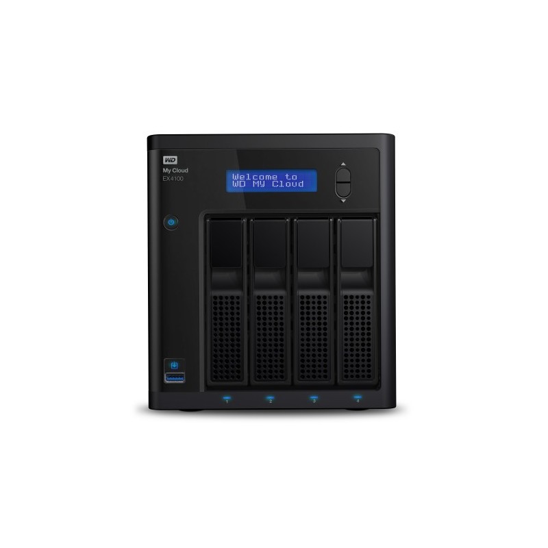 Western Digital My Cloud EX4100 NAS Escritorio Ethernet Negro Armada 388