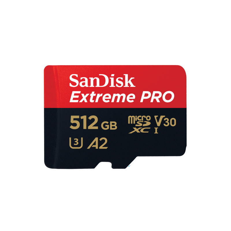 SanDisk Extreme Pro 512 GB MicroSDXC UHS-I Clase 10