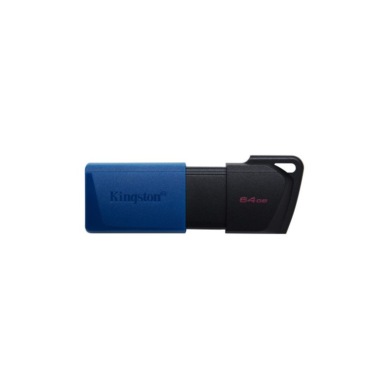 Kingston Technology DataTraveler Exodia M unidad flash USB 64 GB USB tipo A 3.2 Gen 1 (3.1 Gen 1) Negro, Azul