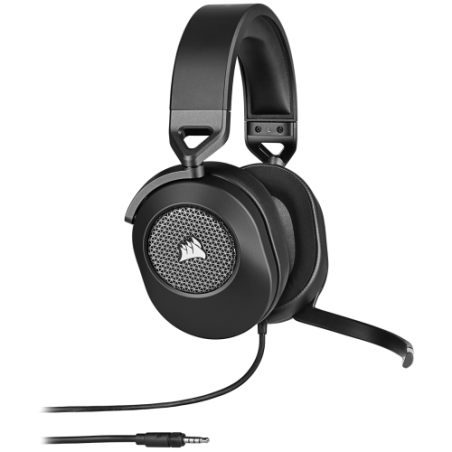 Corsair HS65 SURROUND Auriculares Alámbrico De mano Juego Carbono
