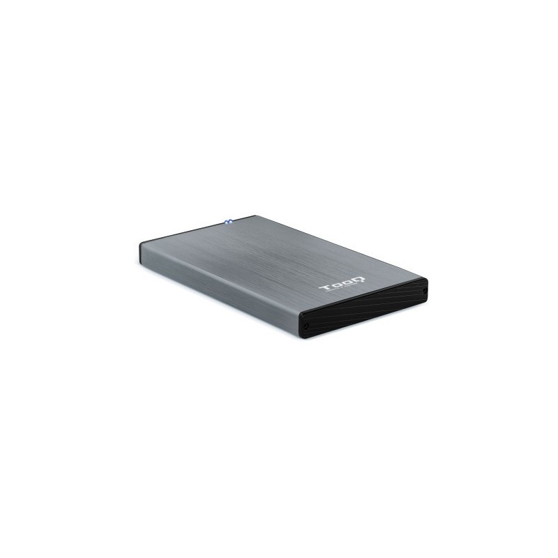 TooQ TQE-2527G caja para disco duro externo Caja de disco duro (HDD) Negro, Gris 2.5"