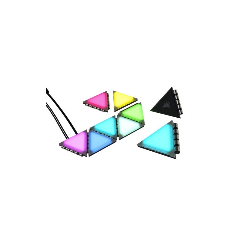 Corsair iCUE LC100 Universal Kit de luces para torre de ordenador