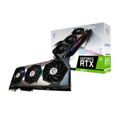 MSI GeForce RTX 3090 Ti SUPRIM X 24G NVIDIA 24 GB GDDR6X