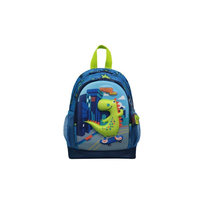 MOCHILA INFANTIL LITTLE DINO BOLSILLOS MA04LTD001-21200-0J3 TOTTO