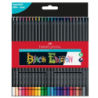 ESTUCHE 24 LÁPICES DE COLORES BLACK EDITION. FABER CASTELL 116424