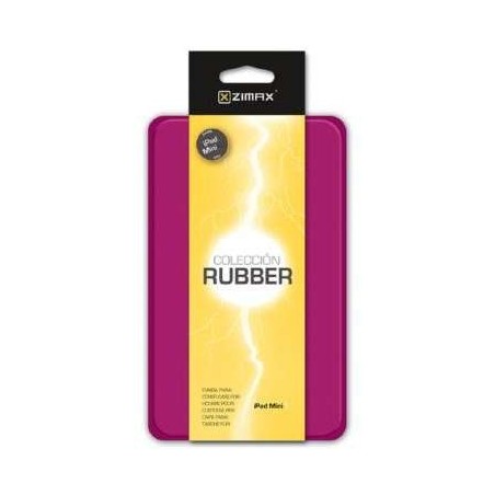 Zimax Funda Tablet iPad MINI 3 RUBBER. Violeta