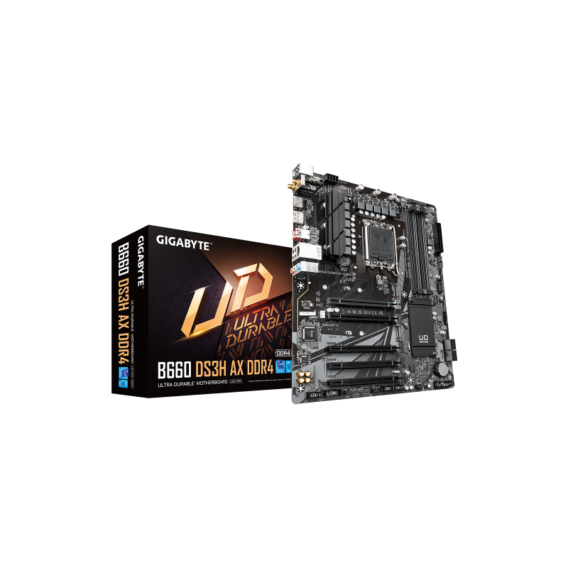 Gigabyte B660 DS3H AX DDR4 placa base Intel B660 LGA 1700 ATX