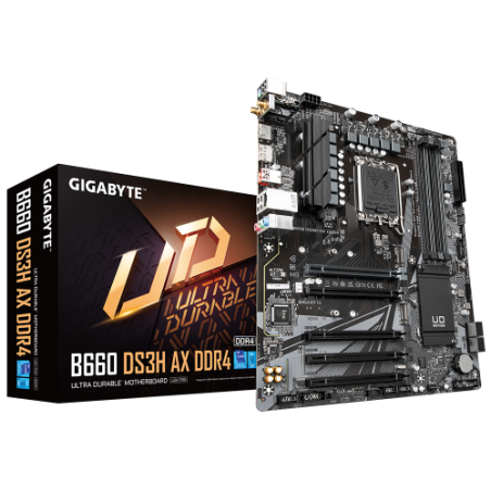 Gigabyte B660 DS3H AX DDR4 placa base Intel B660 LGA 1700 ATX