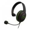 HyperX CloudX Chat Auriculares Diadema Conector de 3,5 mm Negro, Verde