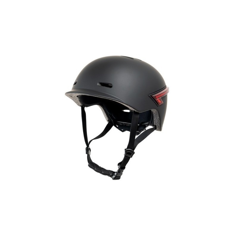 YOUIN CASCO CON LED TRASTERO Y MANDO BLUETOOTH – L NEGRO