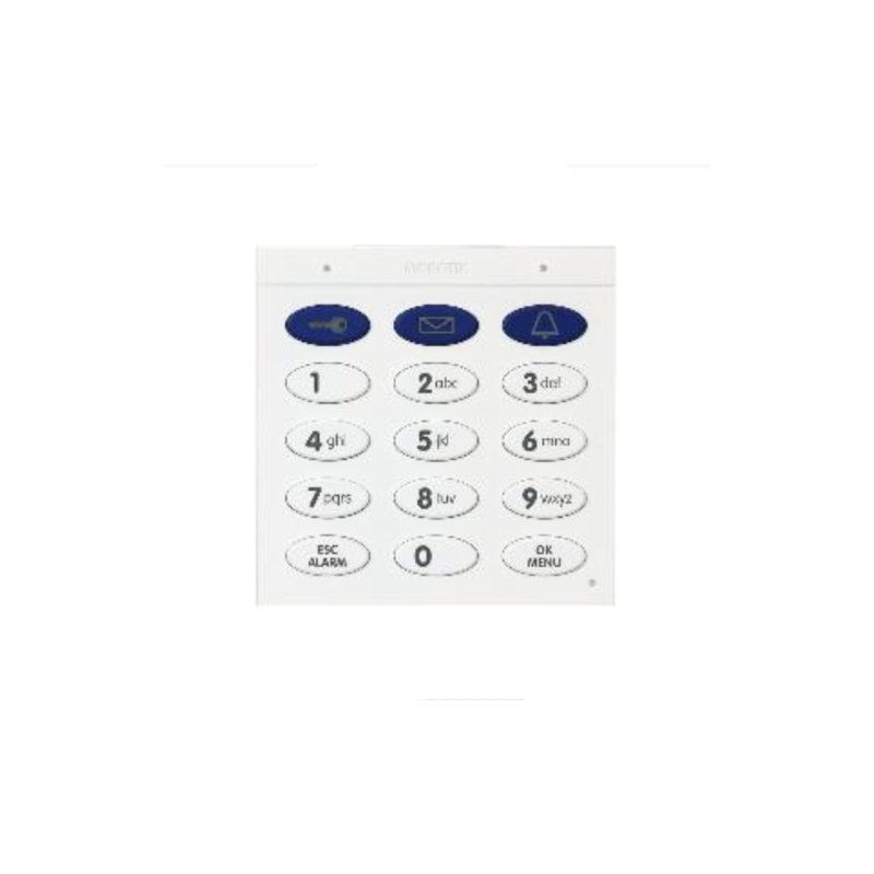 MOBOTIX KEYPAD WITH RFID TECHNOLOGY FOR T26, WHITE  (P/N:MX-A-KEYC)