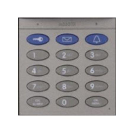 MOBOTIX KEYPAD WITH RFID TECHNOLOGY FOR T26, DARK GRAY  (P/N:MX-A-KEYC-D)