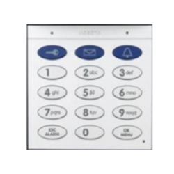 MOBOTIX KEYPAD WITH RFID TECHNOLOGY FOR T26, SILVER  (P/N:MX-A-KEYC-S)