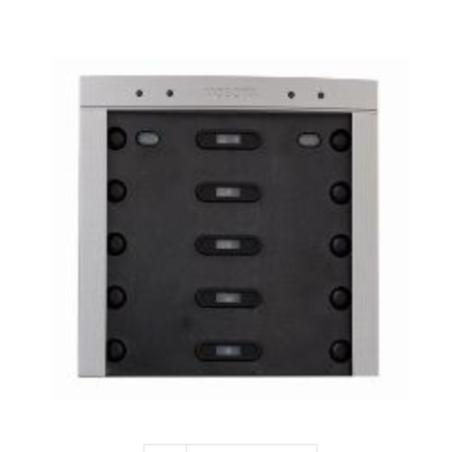 MOBOTIX BELLRFID BASE MODULE FOR T26, SILVER  (P/N:MX-A-BELLC-S)